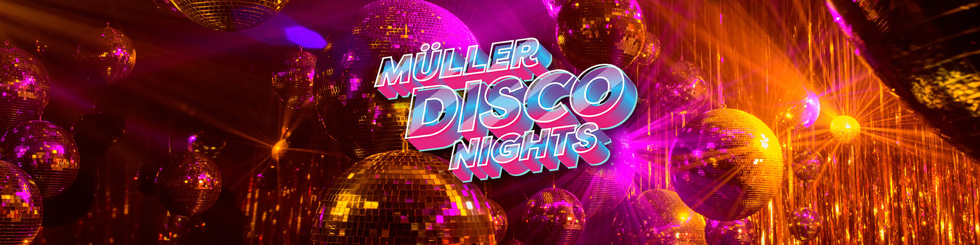 Müller Disco Nights Grafik